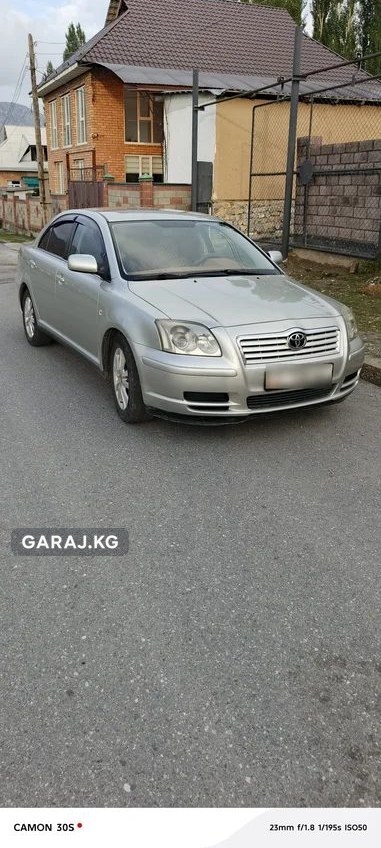Toyota Avensis 2003, Айдаркен